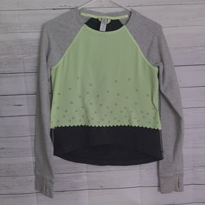 Ivivva Sweatshirt laser cut layered (lululemon)